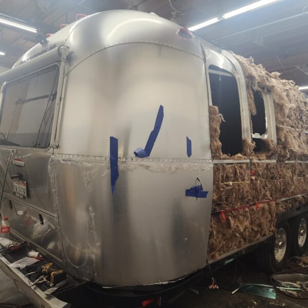 Body Work Rv Air Stream Body work repair - Overland RV LLC